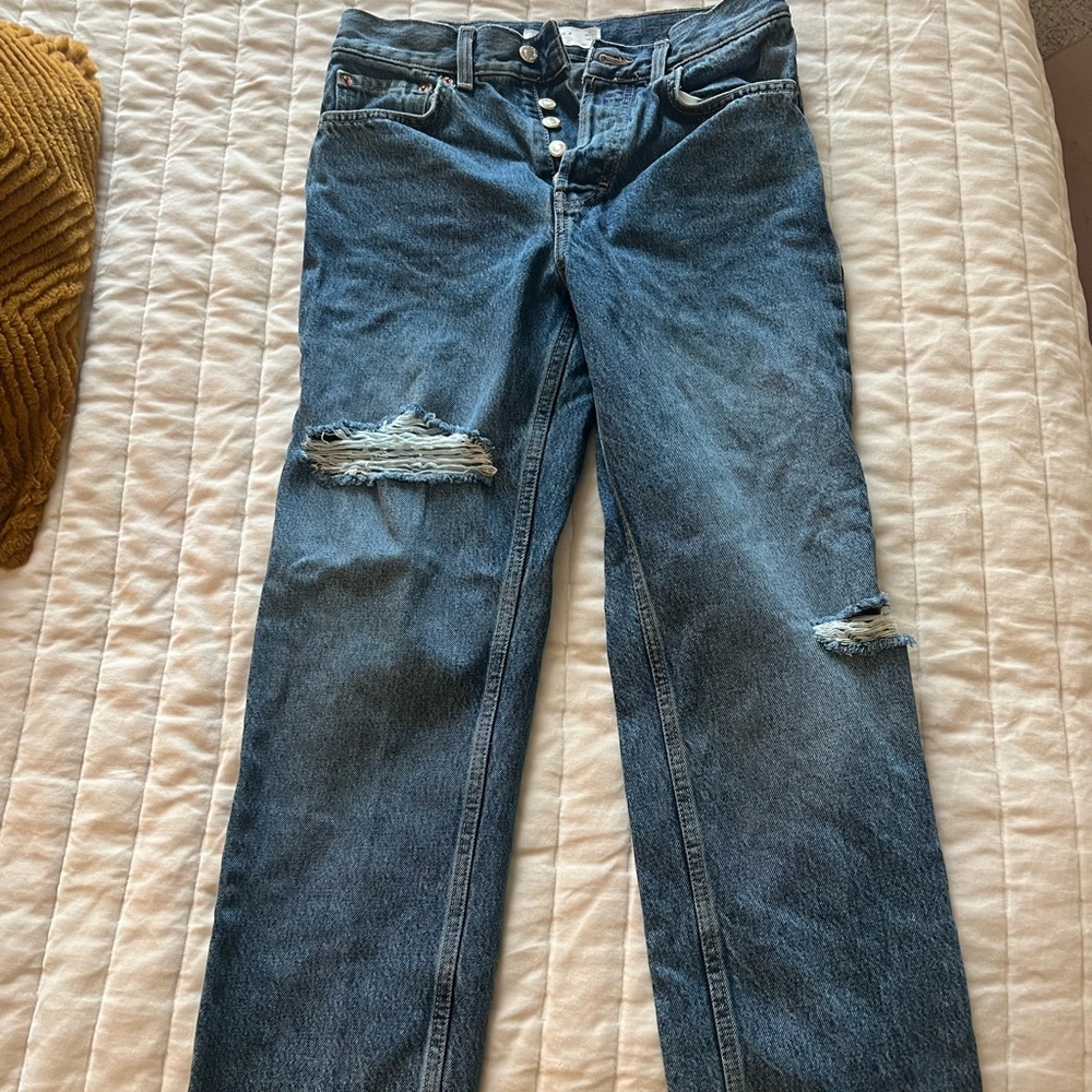 Topshop dad jeans